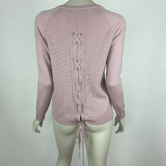 Lululemon Tied To You Sweater Long‎ Sleeve Pink - Picture 1 of 8